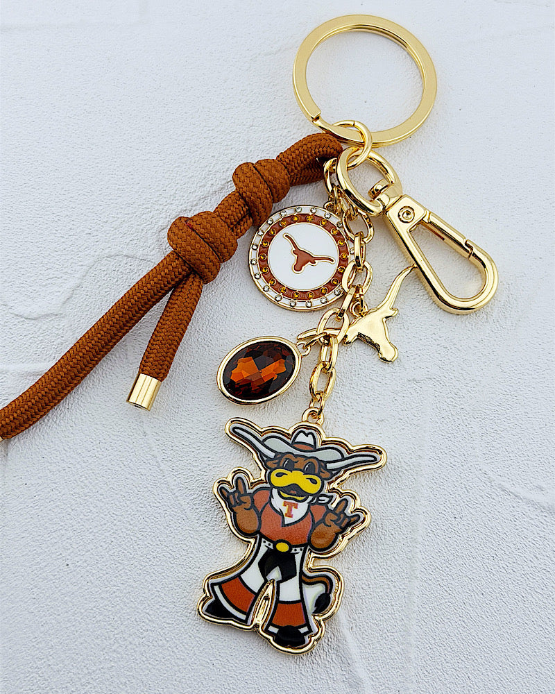 Longhorns Bevo Bag Charm