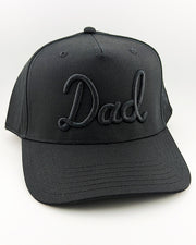 Dad Black Trucker Hat