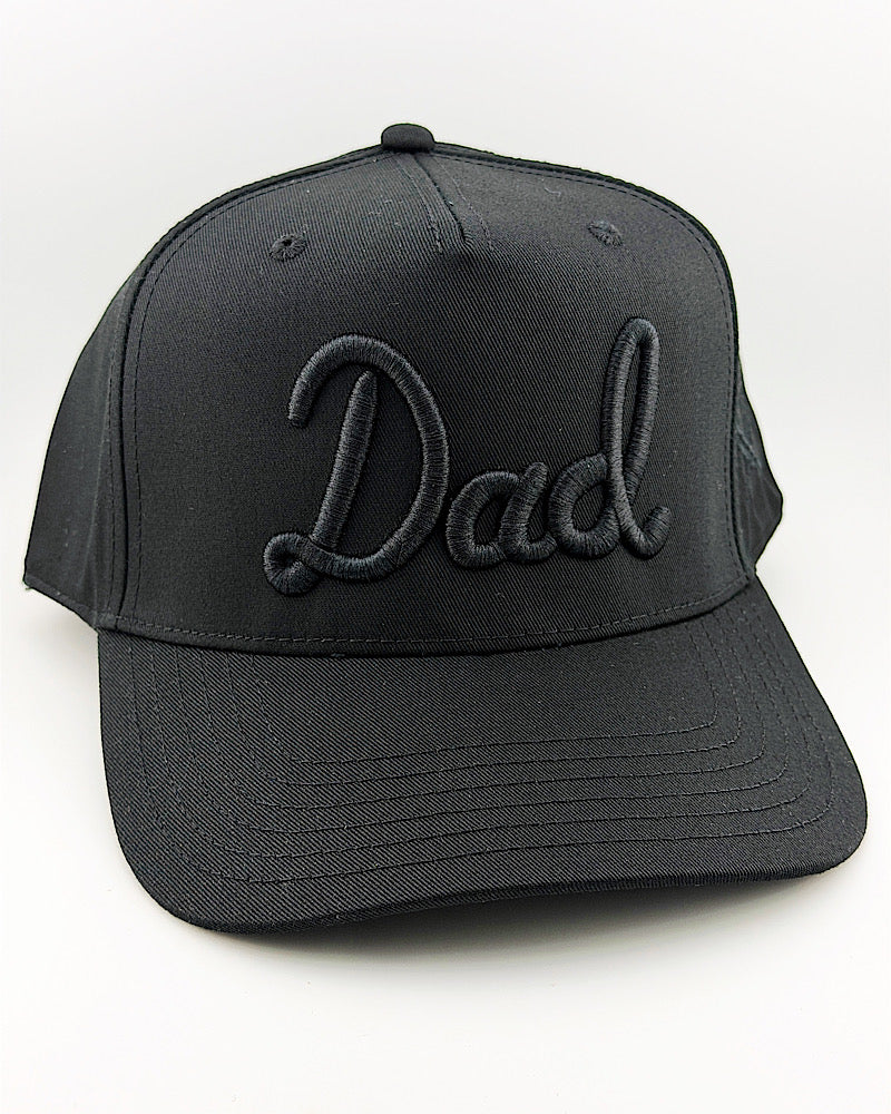 Dad Black Trucker Hat