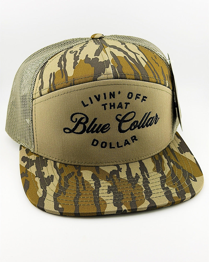 Blue Collar Dollar Trucker Hat