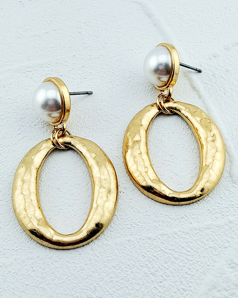 Satin Glow Earrings