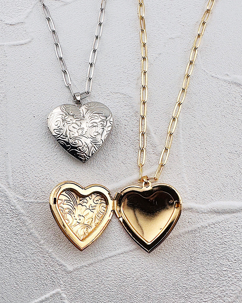 My Love Heart Locket Necklace