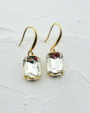 Crystal Couture Clear Earrings