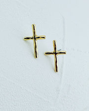 Golden Era Cross Studs