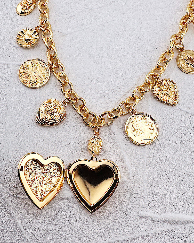 Love In Your Heart Locket Necklace