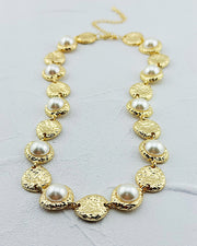 Moon Kiss Pearl Necklace