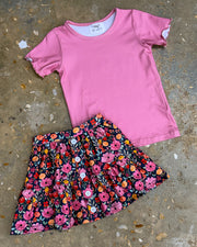 Boho Blossoms Skirt Set