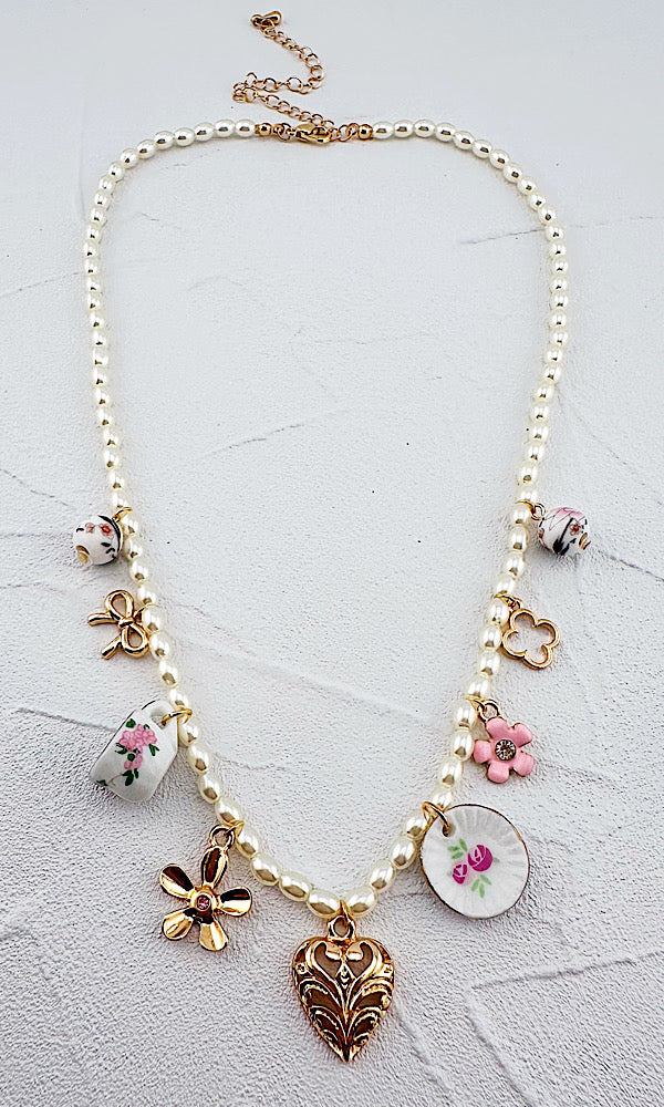 Rebecca Charm Necklace