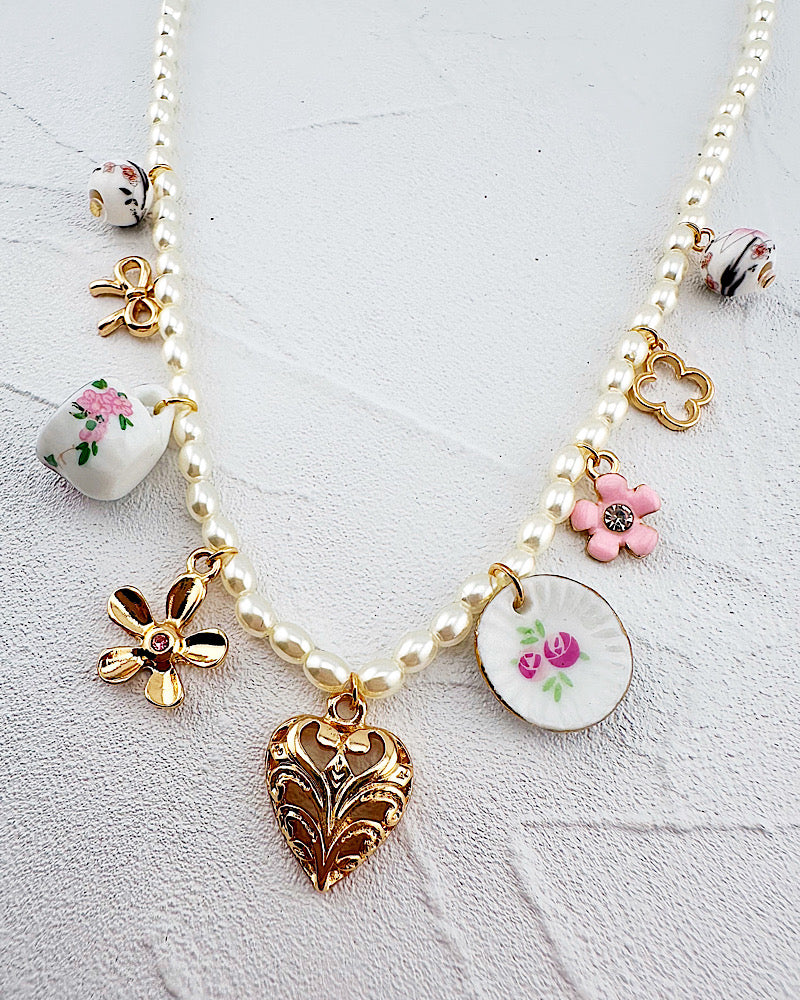 Rebecca Charm Necklace