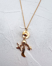 Cowgirl Cutie Charm Necklace