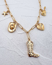 Gold Rush Charm Necklace