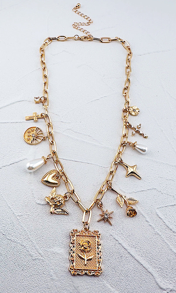 Rosie Charm Necklace