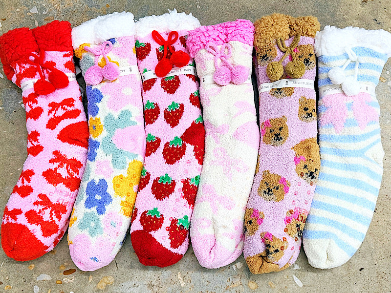 Patterned Camp Socks