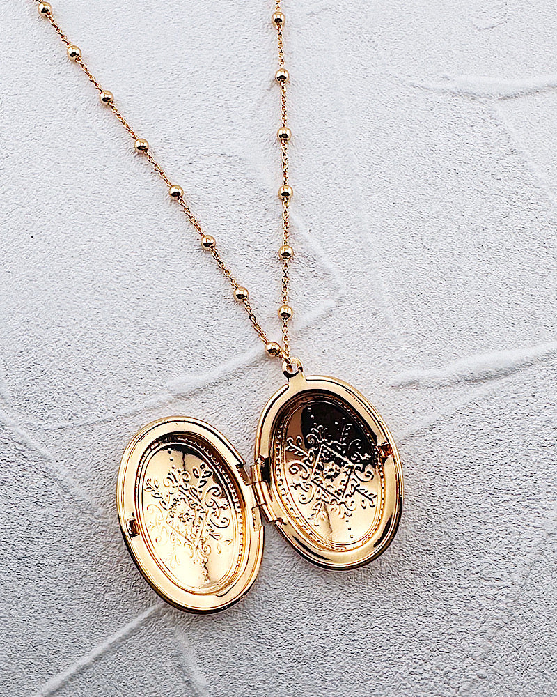 Ophelia Locket Necklace