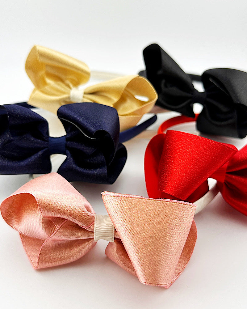 Sara Shimmer Bow Headband
