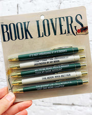 Book Lovers Pen Set