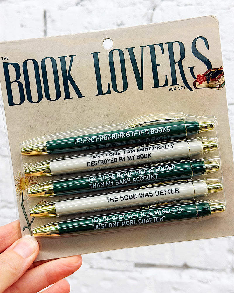 Book Lovers Pen Set