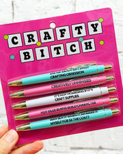 Crafty Bitch Pen Set