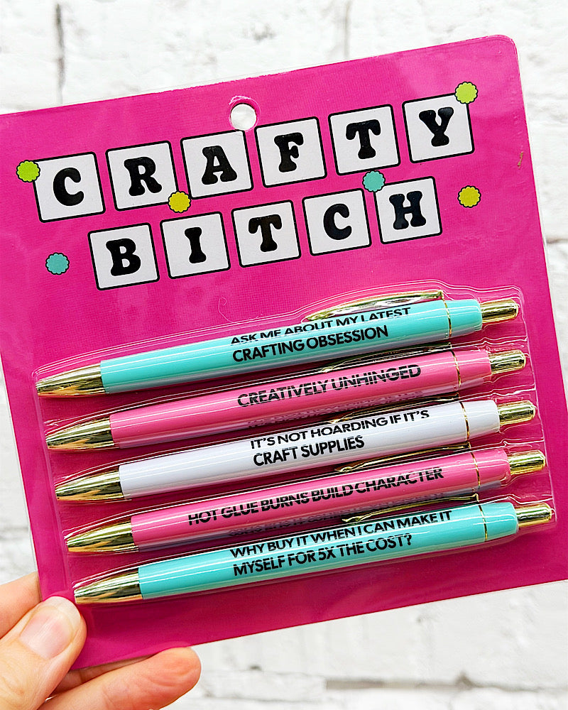 Crafty Bitch Pen Set