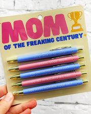 Mom Of The Freaking Century Pen Set