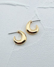 Cosmic Gold Hoops
