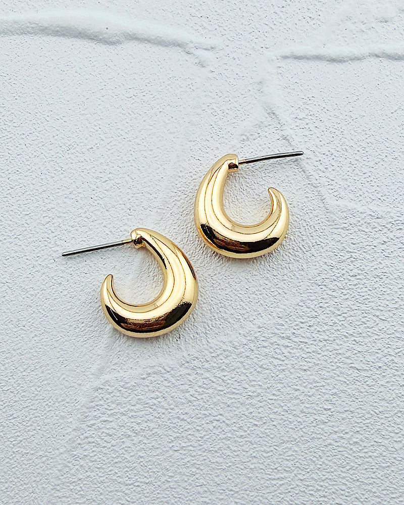 Cosmic Gold Hoops