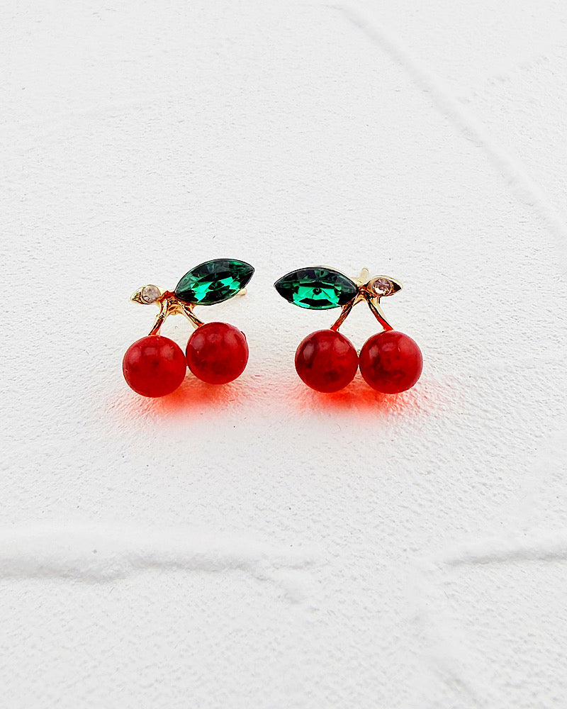 Cherry Temptation Studs