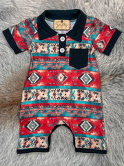 Sammy Aztec Romper