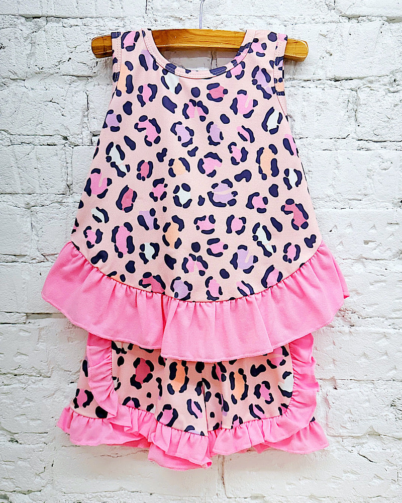Pretty Wild Cheetah Tunic Set