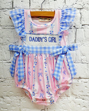 DADDY'S GIRL Embroidered Onesie