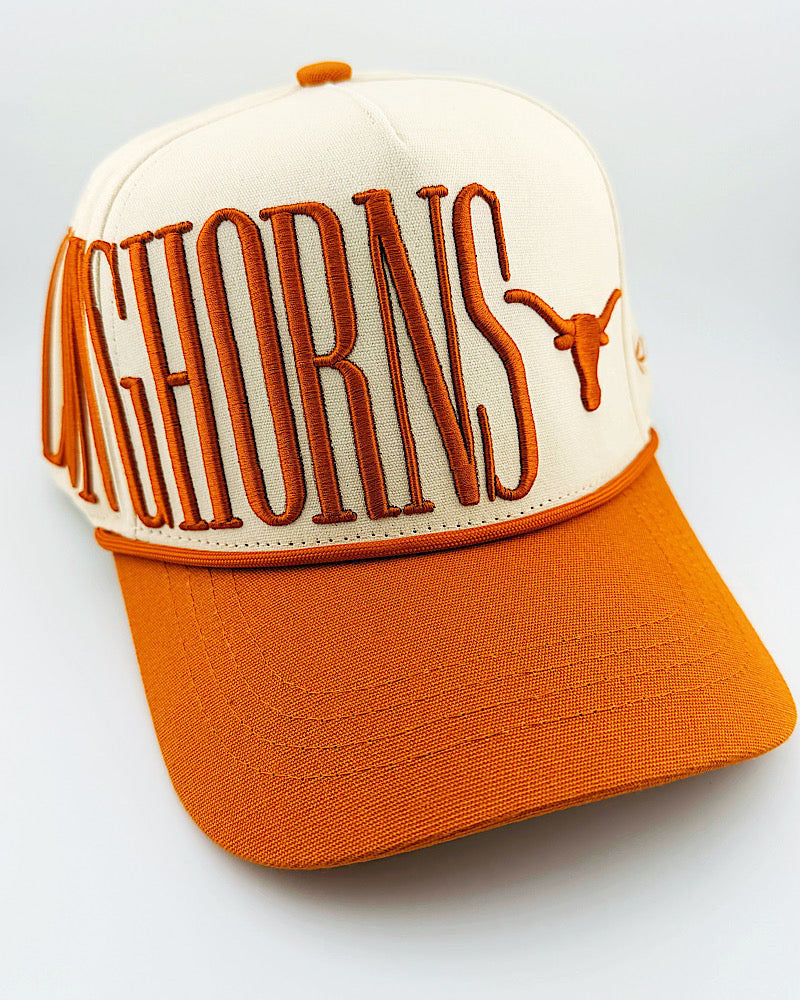 Longhorns Embroidered Trucker Hat
