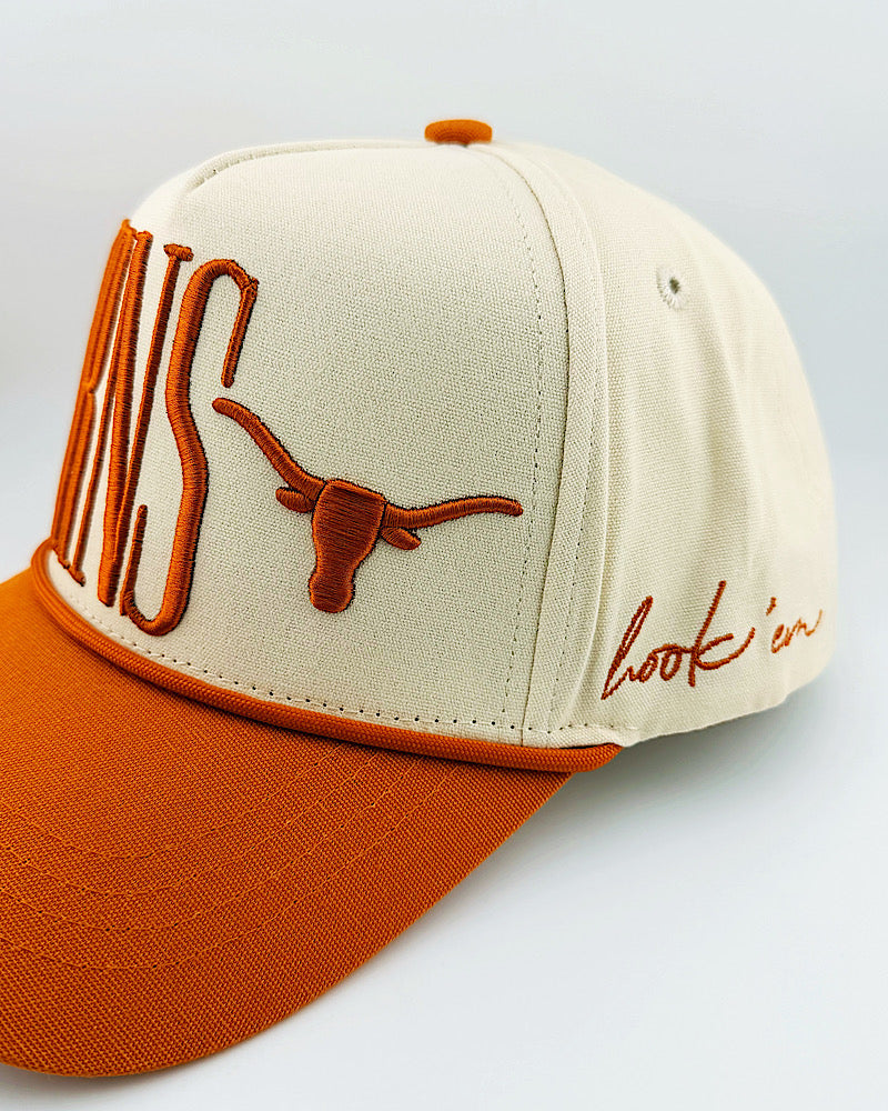 Longhorns Embroidered Trucker Hat