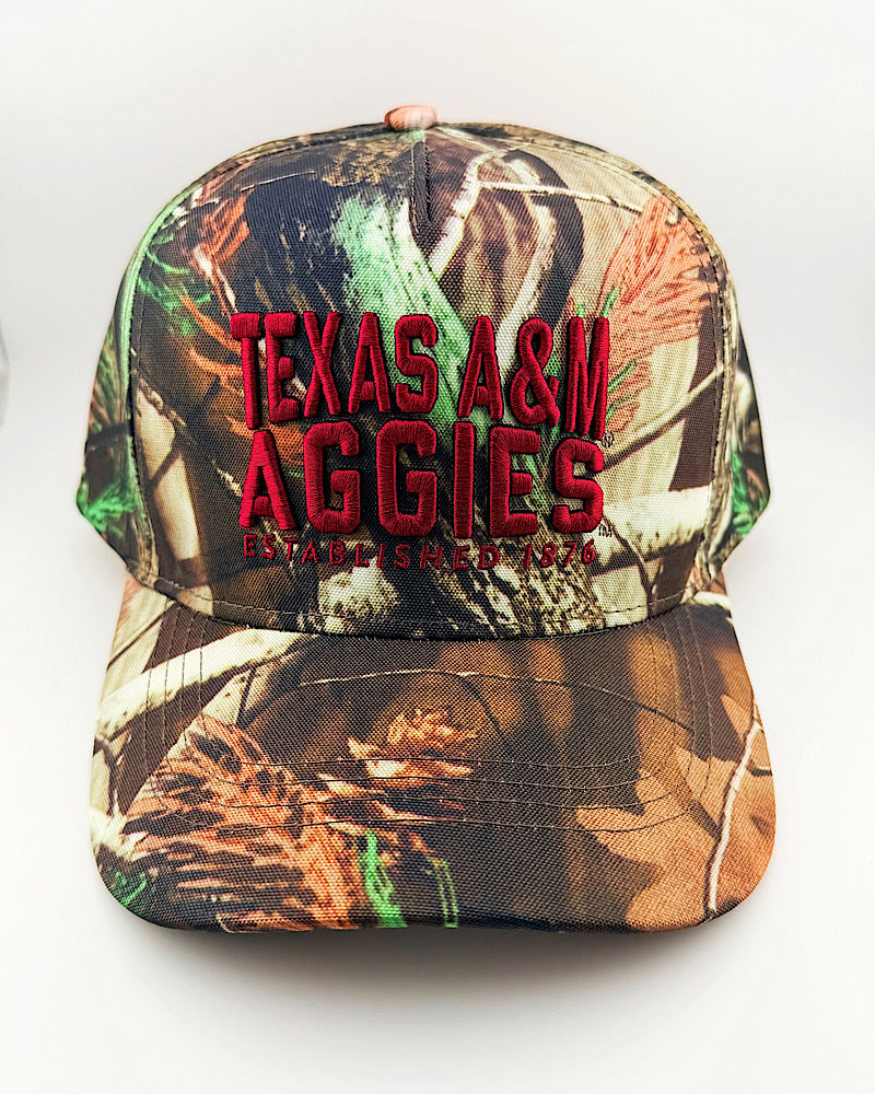 Aggies Camo Trucker Hat