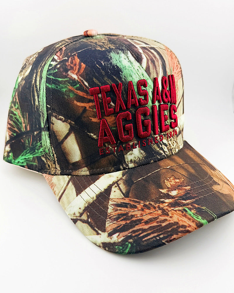 Aggies Camo Trucker Hat