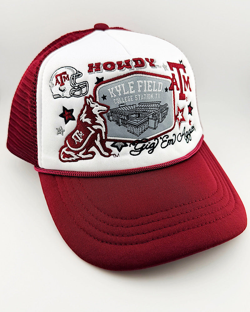 Texas A&M Patch Trucker Hat