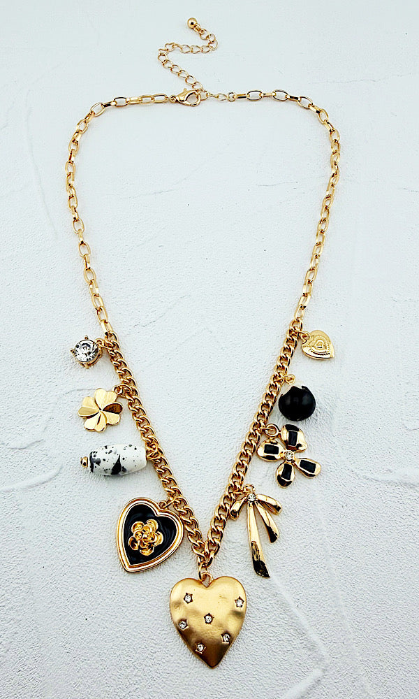 Lisette Charm Necklace