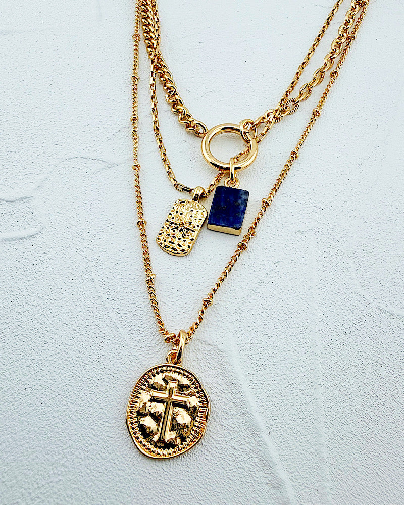 Catalina Cross Necklace