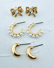 Mia Earring Trio