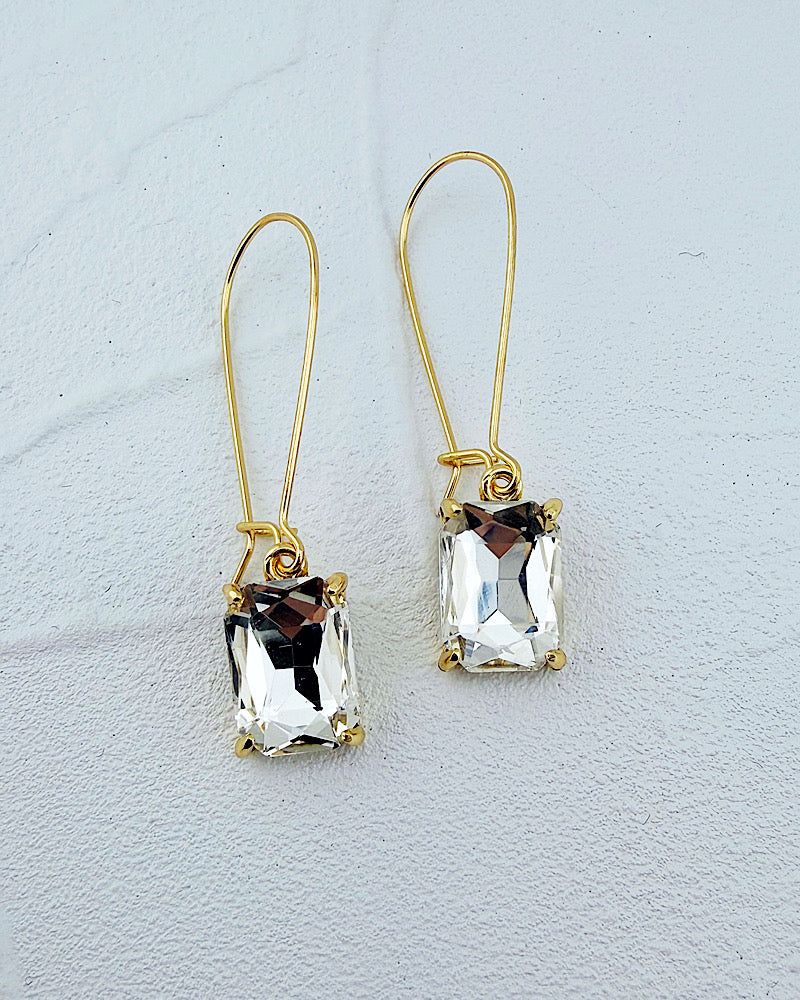 Brittany Clear Midi Earrings
