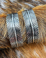 Spirit Feather Hoops