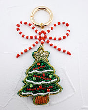 Merry Christmas Tree Bag Charm