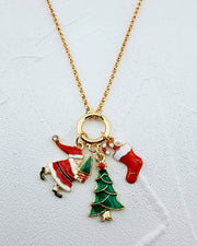 Believe In The Season Charm Necklace