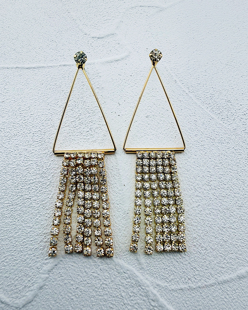 Trina Rhinestone Earrings