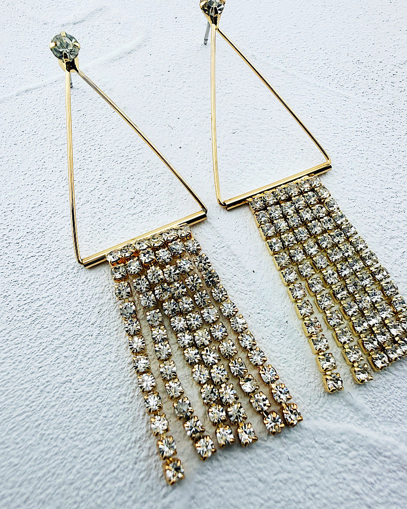 Trina Rhinestone Earrings