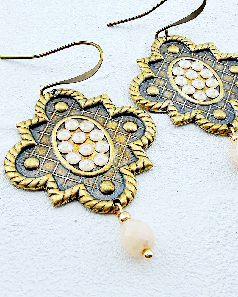 Victoria Blush Earrings