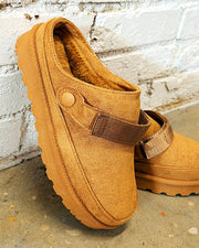 Selma Camel Strappy Clogs