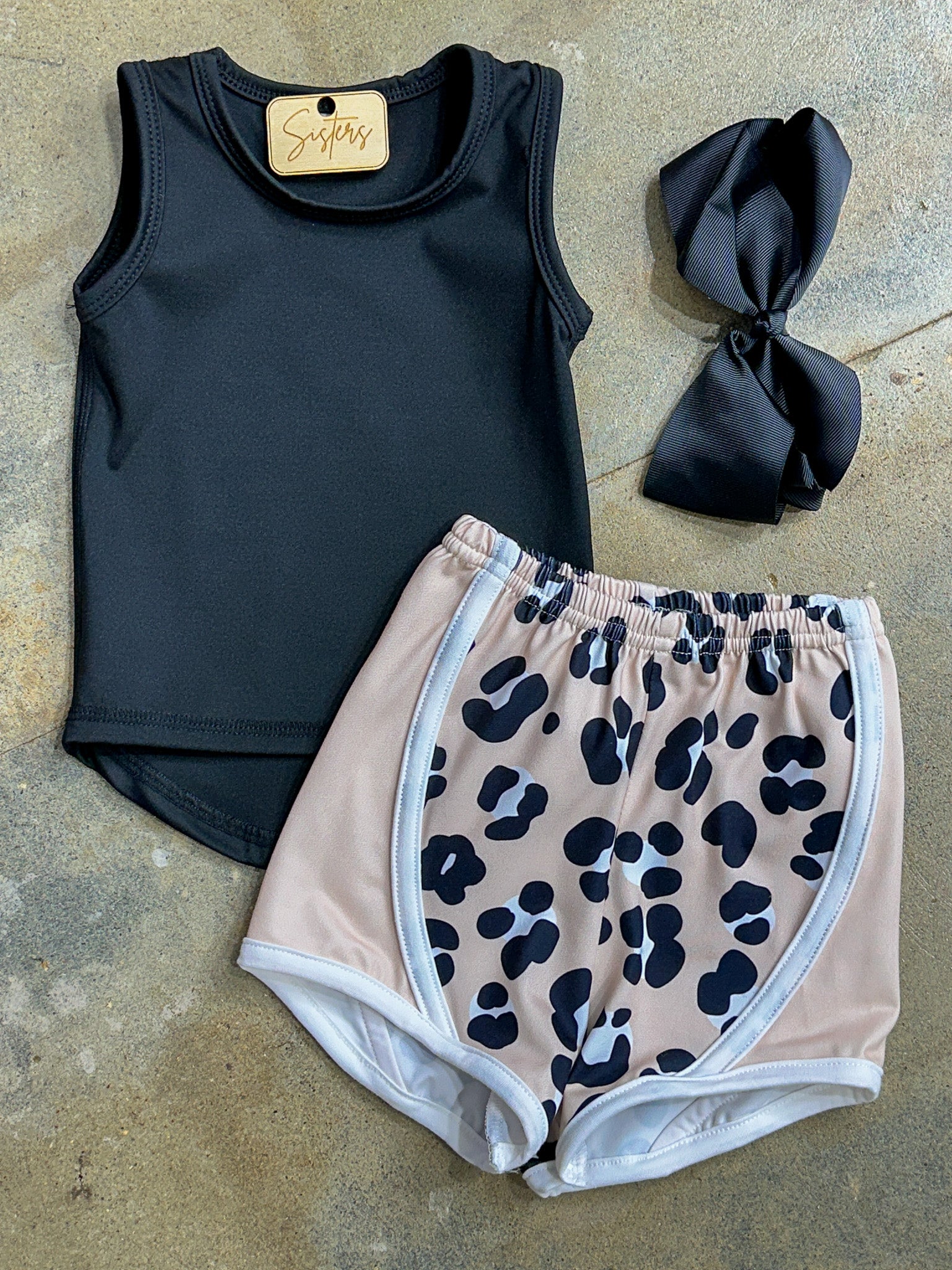 Livin' For Leopard Active Shorts