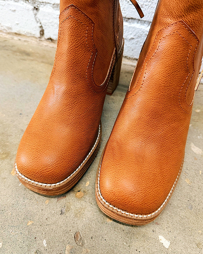Imperial Chestnut Ankle Boots