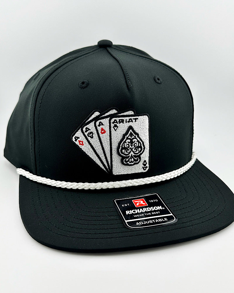 Embroidered Aces Cap