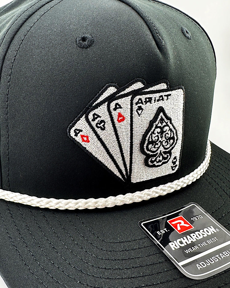 Embroidered Aces Cap